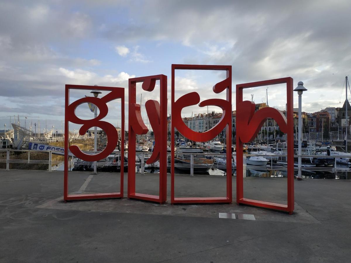 El Rincon Del Puerto Apartman Gijón Kültér fotó