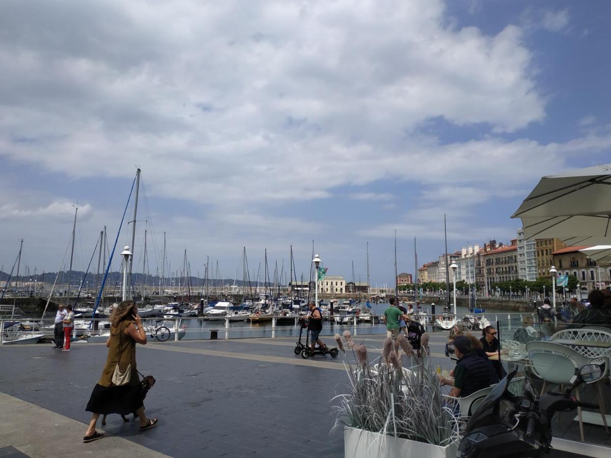 El Rincon Del Puerto Apartman Gijón Kültér fotó